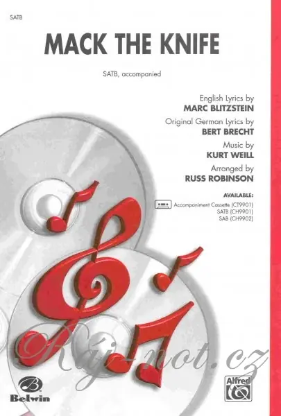 Mack the Knife pro sbor SATB Nejlepší Volba