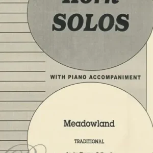 Dokud Zásoby Vydrží MEADOWLAND - horn (F or Eb) solo with piano / lesní roh + klavír