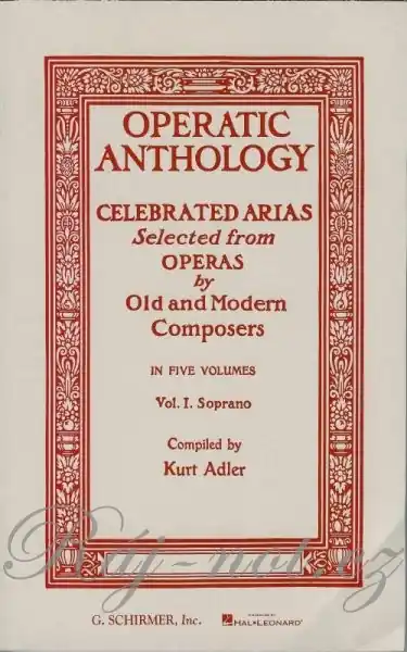 Sezónní Sleva OPERATIC ANTHOLOGY 1 - SOPRANO