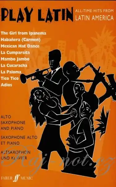 Nízká Cena Play Latin pro alto saxofon a klavír