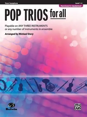 Pop Trios for All pro tenorový saxofon Jen Po Omezenou Doba