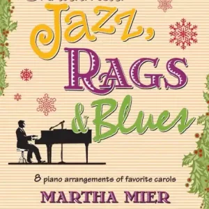 Akční Nabídka Christmas Jazz, Rags & Blues, Book 5 - vánoční melodie pro klavír