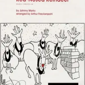 RUDOLPH THE RED-NOSED REINEER sax quartet (AATB) Bezpečná Platba
