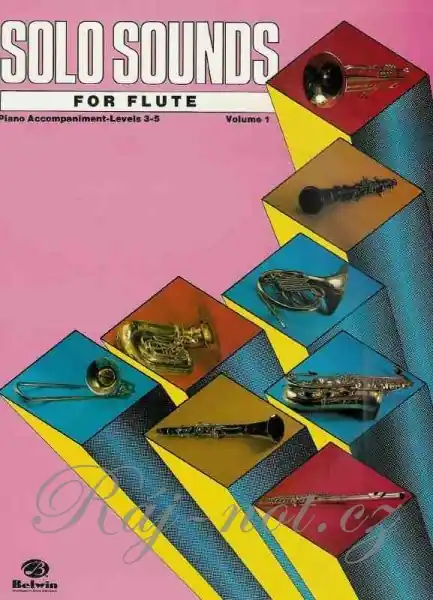 SOLO SOUNDS FOR FLUTE ACC.3-5 / příčná flétna - klavírní doprovod Originální