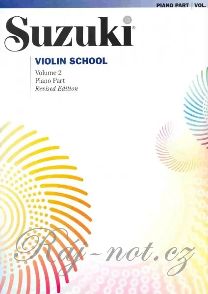 Suzuki Violin School 2 - klavírní doprovod Nízká Cena
