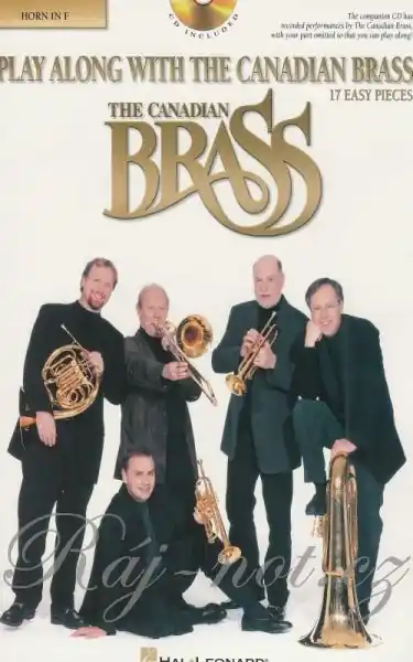 Kup Teď Play Along with the Canadian Brass (easy) lesní roh (f horn)