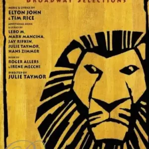 Cenová Bomba The Lion King Broadway Selections pro klavír