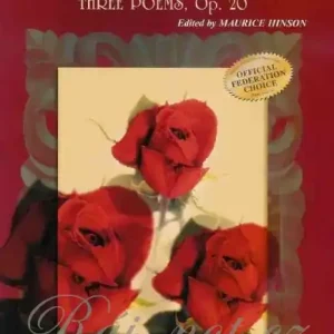 Tovární Cena Three Poems, Op. 20 pro čtyřruční klavír