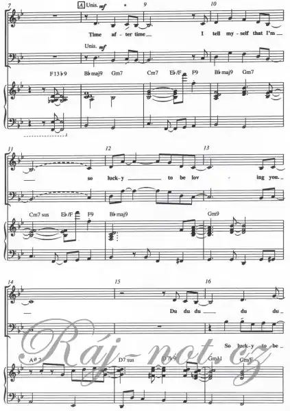 Bezpečná Platba TIME AFTER TIME / SATB
