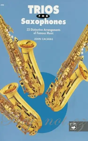 Ověřený TRIOS FOR SAXOPHONES by John Cacavas / tria pro saxofon