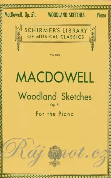 Woodland Sketches, Op. 51 - 10 skladeb pro klavír Oblíbený