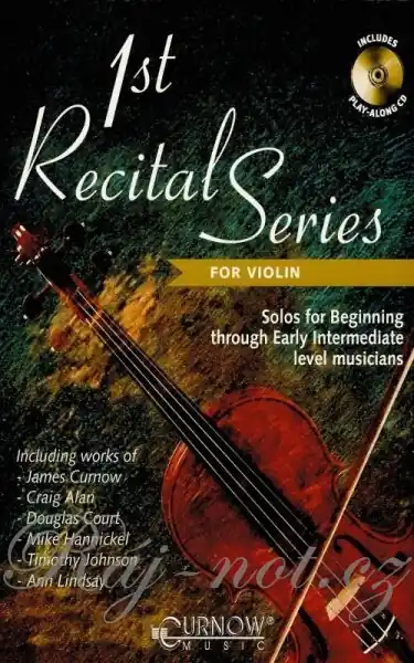 1st RECITAL SERIES - noty pro housle sólový sešit Bezpečná Platba