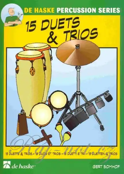 Časově Omezené 15 DUETS & TRIOS FOR PERCUSSION - 15 jednoduchých