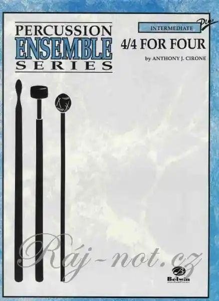 Koupit Online 4/4 FOR FOUR - PERCUSSION ENSEMBLE intermediate