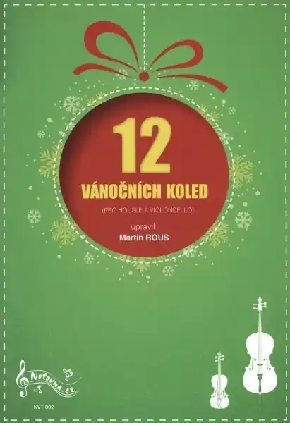 12 vánočních koled pro housle a violoncello Sleva