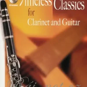 Zlevněný Timeless Classics for Clarinet and Guitar / klarinet a kytara