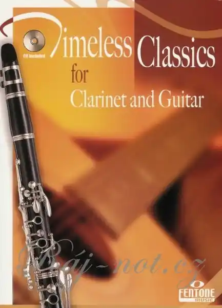 Zlevněný Timeless Classics for Clarinet and Guitar / klarinet a kytara