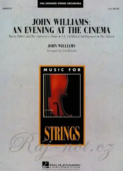 Oblíbený AN EVENING AT THE CINEMA - Music for Strings / partitura + party