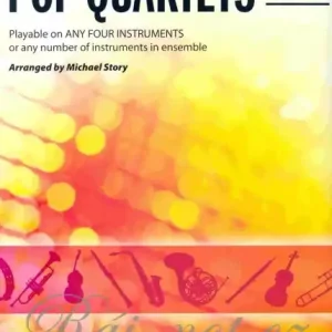 Poslední Šance POP QUARTETS FOR ALL (Revised and Updated) level 1-4 pro flétna/pikola