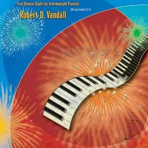 Celebrated Piano Duets 4 sedm klavírních duet pro mírně pokročilé klavíristy - 1 klavír 4 ruce Nejprodávanější