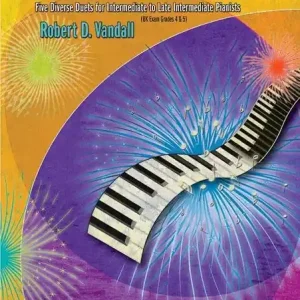 Značkový Celebrated Piano Duets Book 5 - sedm klavírních duet pro čtyřručný klavír