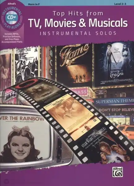 Přímo Od Výrobce Top Hits from TV, Movies & Musicals pro lesní roh a klavír