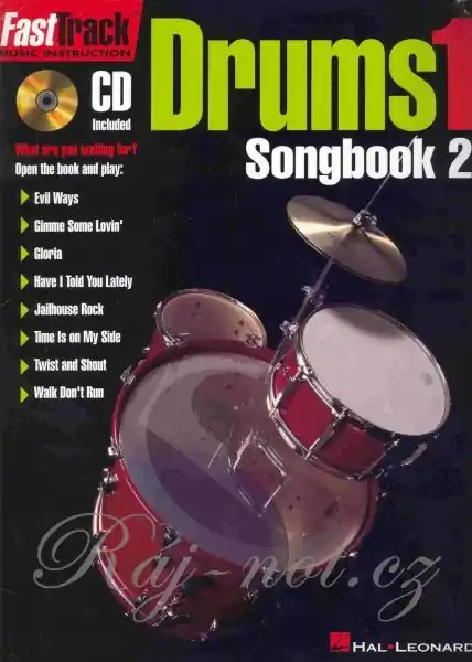 Akční Cena FastTrack - Drums 1 - Songbook 2