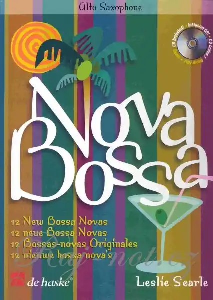 Výhodná Nabídka Nova Bossa - 12 originálních skladeb v latinsko-americkém rytmu pro altový saxofon