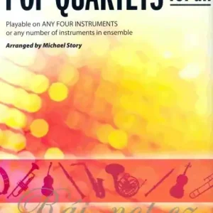Akce POP QUARTETS FOR ALL (Revised and Updated) level 1-4 // altový saxofon