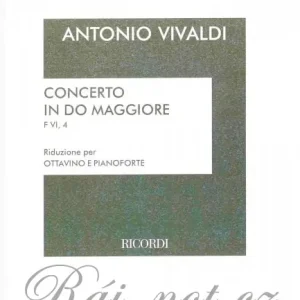 Concerto in C Major (RV443) for Flute & Piano / příčná flétna + klavír Nová Kolekce