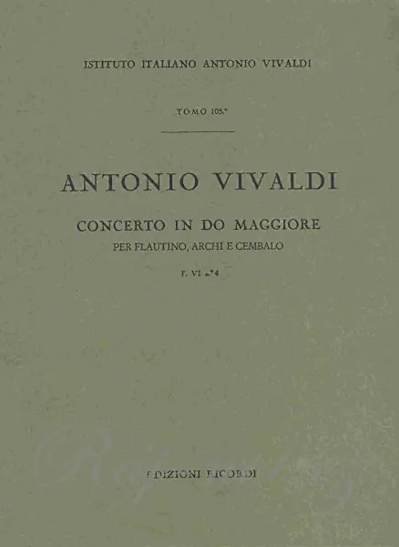 Concerto in C Major (RV443) for Flute, Strings and Cembalo Zlevněný