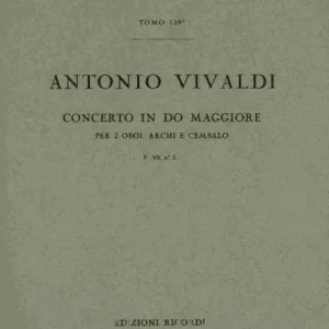 Akce Concerto in C Major (RV534) for 2 Oboes, Strings & Cembalo