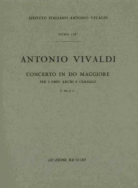 Akce Concerto in C Major (RV534) for 2 Oboes, Strings & Cembalo