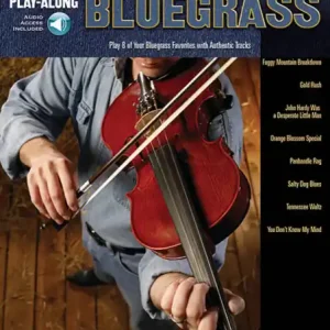 Violin Play-Along 1 - 8 Bluegrass melodií pro housle Vysoce Kvalitní