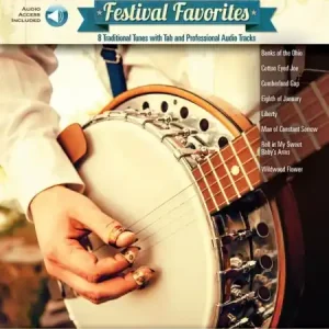 Bluegrass Festival Favorites - Banjo Play-Along Volume 9 Speciální Cena