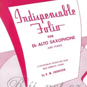 INDISPENSABLE FOLIO / alto saxofon + klavír Vrácení Zdarma