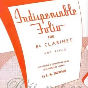 Cenový Hit INDISPENSABLE FOLIO / klarinet + klavír