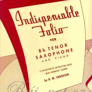 Nejprodávanější INDISPENSABLE FOLIO / tenor saxofon + klavír