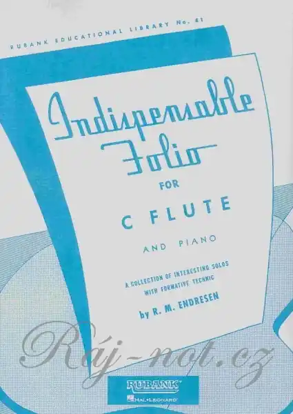 INDISPENSABLE FOLIO / příčná flétna + klavír Novinka