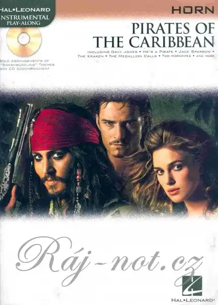 Pirates of the Caribbean - Písně z filmu Piráti z Karibiku písně pro lesní roh (f horn) Must-Have