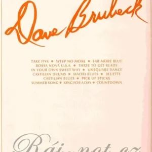 Dokud Zásoby Vydrží DAVE BRUBECK, THE GENIUS OF / sólo klavír