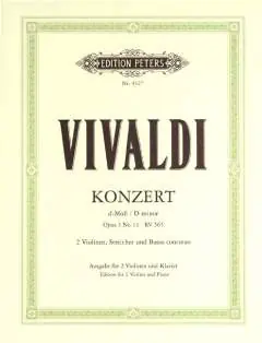 Jen Po Omezenou Doba Concerto Grosso In D Minor Op. 3 - pro housle a klavír