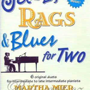 Jazz, Rags & Blues for Two Book 3 Autentický