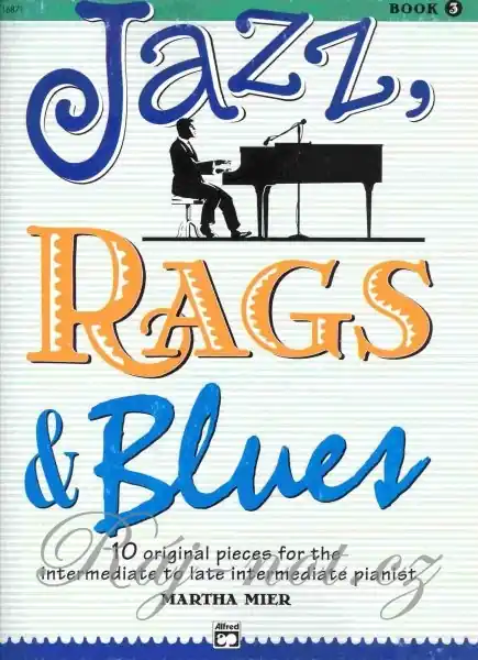 Odeslání Ihned JAZZ, RAGS, BLUES 3 by Martha Mier piano solo / sólo klavír