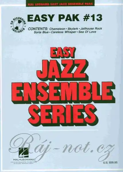 Ověřený EASY JAZZ BAND PAK 13 (grade 2) + Audio Online / partitura + party