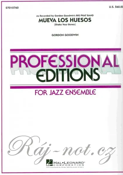 Vrácení Zdarma MUEVA LOS HUESOS (SHAKE YOUR BONES) professional editions