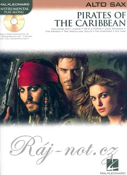Horká Nabídka Pirates of the Caribbean - Písně z filmu Piráti z Karibiku písně pro altový saxofon