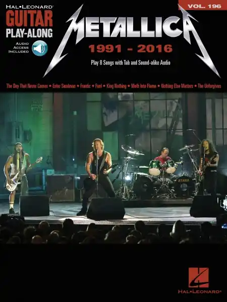 Metallica 1991-2016 - Guitar Play-Along Volume 196 Poslední Šance