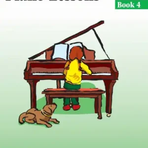 Piano Lessons Book 4 - učebnice hry na klavír Super Cena