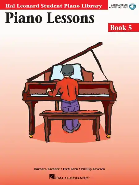 Speciální Cena Piano Lessons Book 5 - učebnice hry na klavír